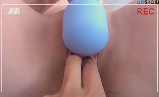 Blue Toy Helps Them Reach Orgasm with Pleasure and Stimulation